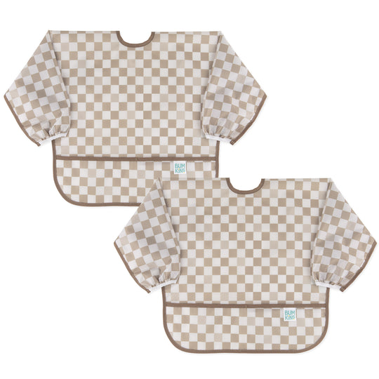 Sleeved Bib 2 Pack: Sand Check banner