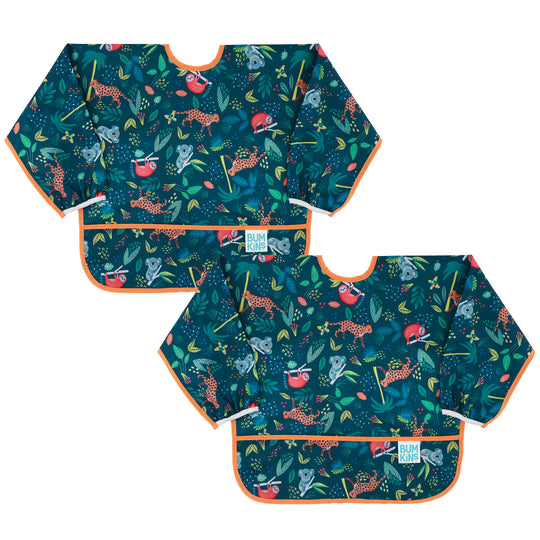 Sleeved Bib 2 Pack: Jungle banner